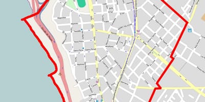 Térkép barranco Lima