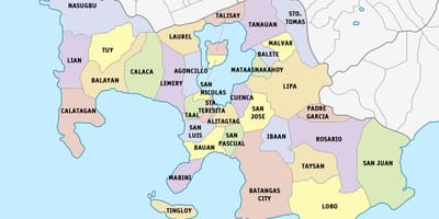 Térkép Lima batangas