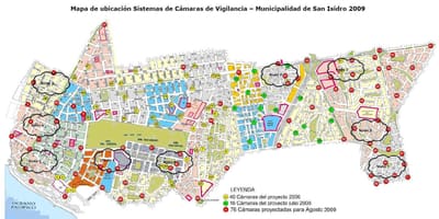 Térkép san isidro-Lima